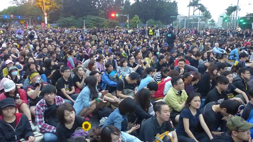 デモ,台北,香港,民主,抗議,330