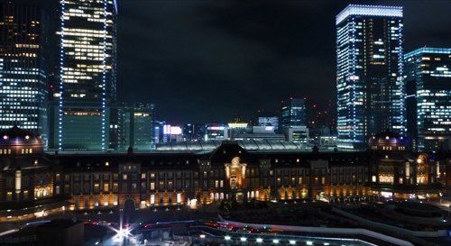 東京駅,丸の内,夜景